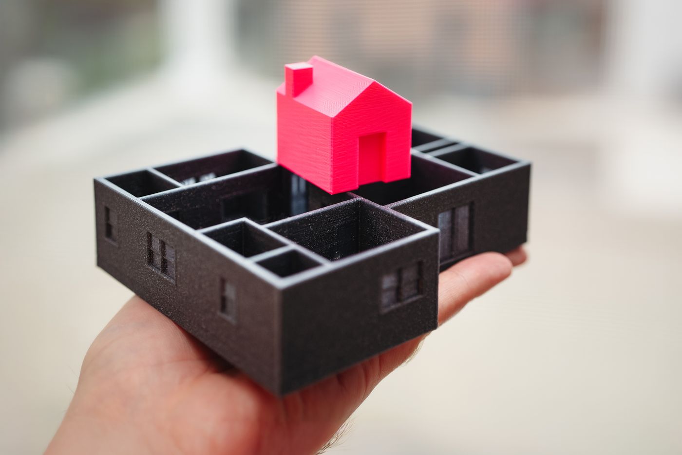 Maquette numérique d'un projet de construction